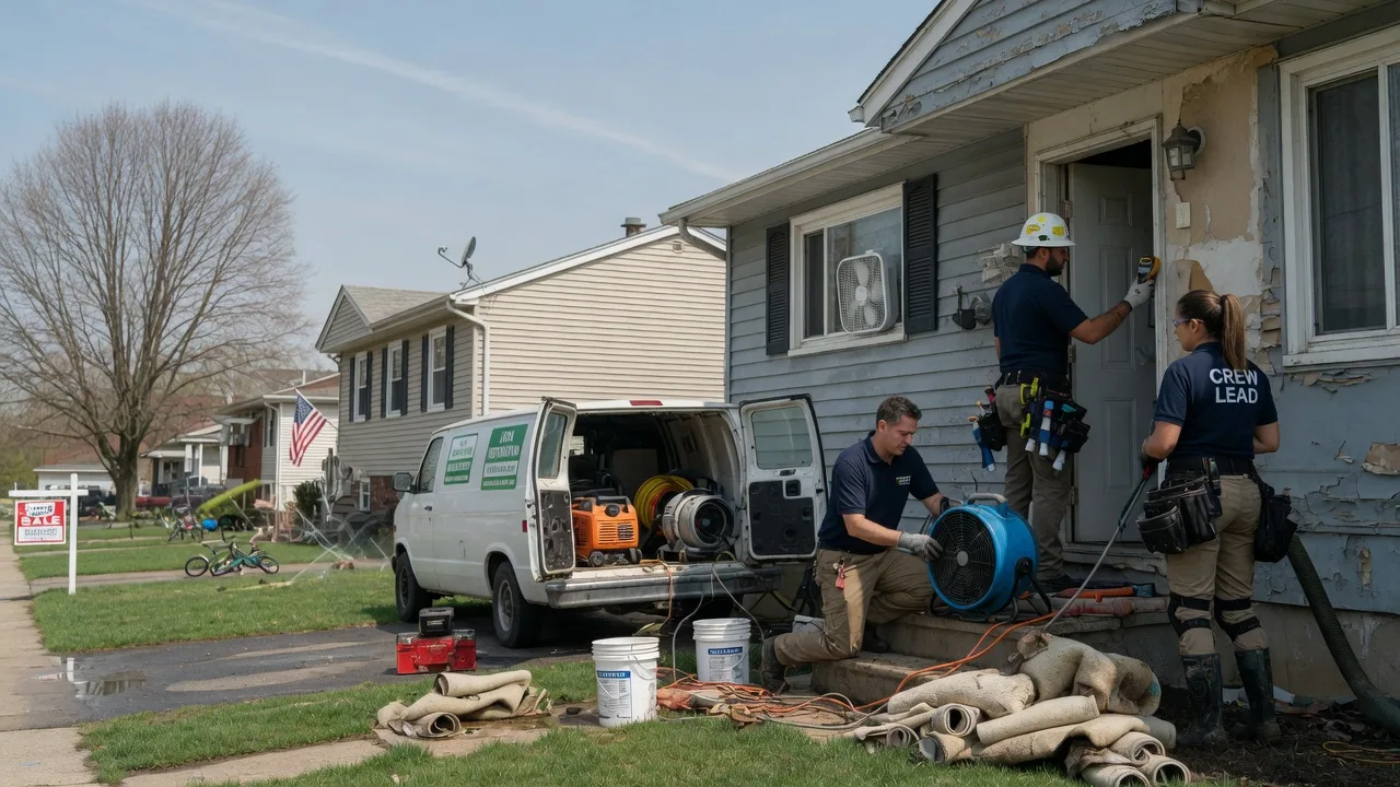 Flood Cleanup in Charlestown, MD near me