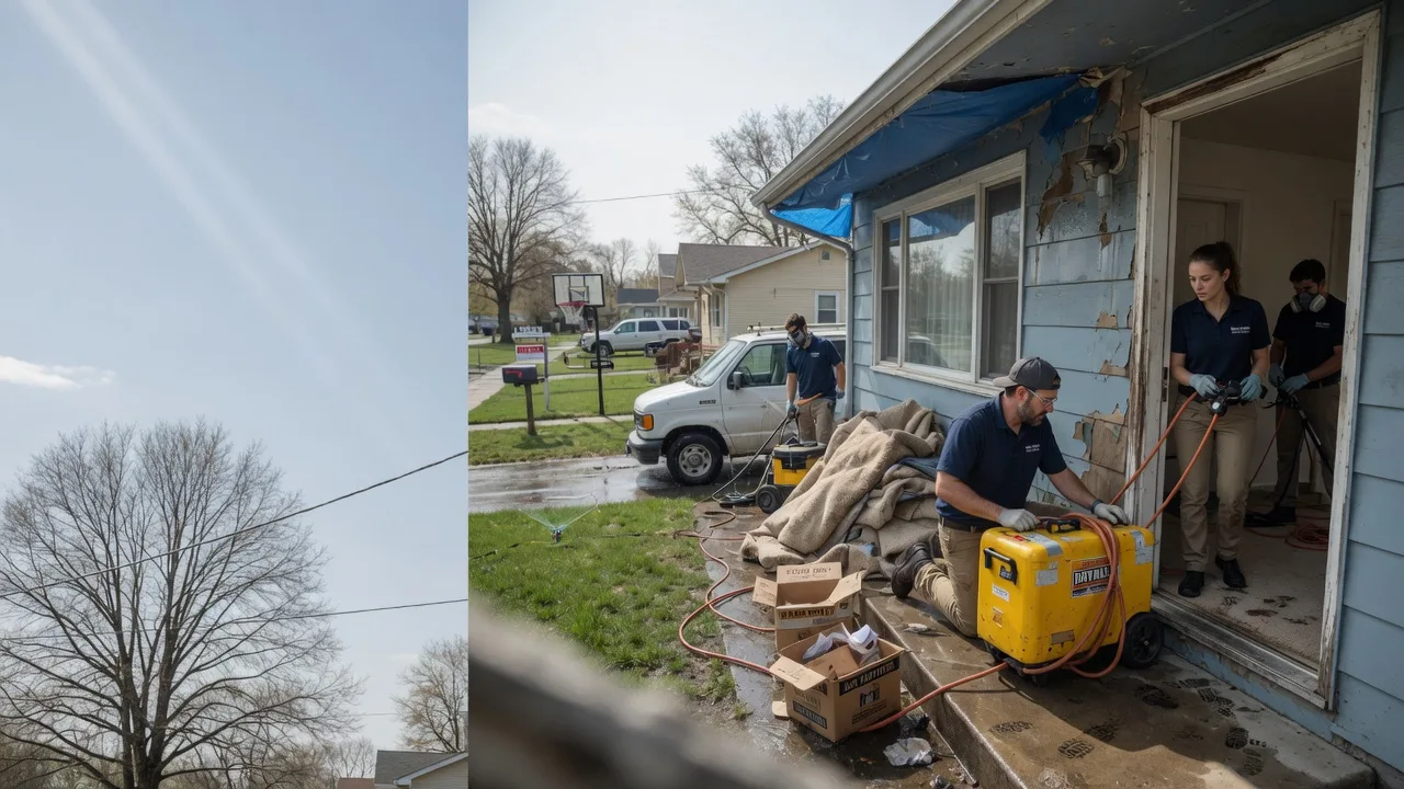Basement Flood Cleanup in Charlestown, MD near me